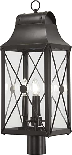 Minka-Lavery 73295-143C De Luz Four Light Outdoor Post Mount, Oil Rubbed Bronze W/ Gold Highlights Alternate Image.jpg