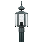 Generation Lighting 8209-12 Classico One Light Outdoor Post Lantern, Black Alternate Image.jpg