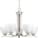 Progress P400063-009 Laird Collection Five-Light Brushed Nickel Etched Glass Traditional Chandelier Light Alternate Image.jpg