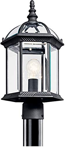 Kichler 49187BKL18 Barrie LED Outdoor Post Mount, Black Alternate Image.jpg