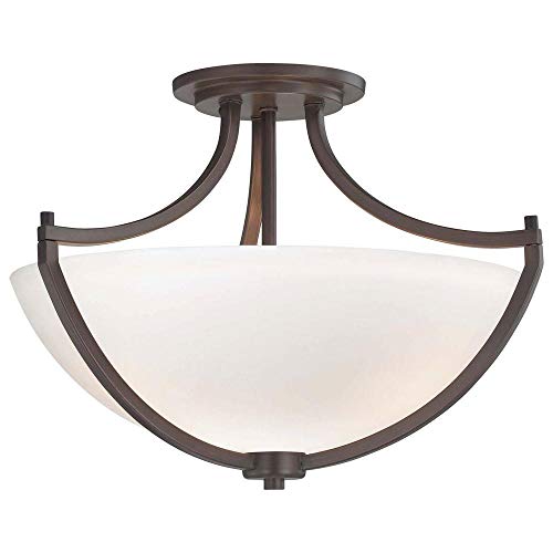 Minka-Lavery 4932-284 Middlebrook Three Light Semi Flush Mount, Vintage Bronze Alternate Image.jpg