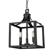 Generation Lighting 5140603-12 Labette Three Light Hall / Foyer Pendant, Black Alternate Image.jpg