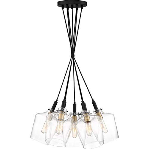 Quoizel JUN2607EK June Seven Light Pendant, Earth Black Alternate Image 4.jpg