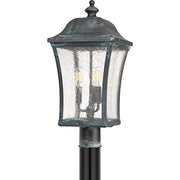 Quoizel BDS9010AGV Bardstown Three Light Outdoor Post Lantern, Aged Verde Alternate Image 4.jpg