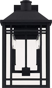 Capital Lighting 927121BK Braden Two Light Outdoor Wall Lantern, Black Alternate Image.jpg