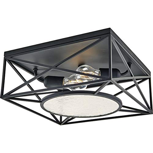 Progress P350159-031 Cumberland Collection Two-Light Black 13" Flush Mount Alternate Image.jpg