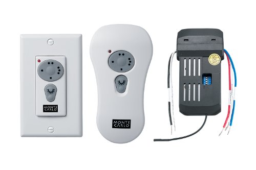 Visual Comfort Fan CK250 Universal Control Wall/Hand-Held Remote Control Kit, White Alternate Image.jpg