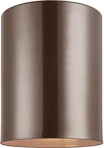 Visual Comfort Studio 7813801EN3-10 Outdoor Cylinders One Light Outdoor Flush Mount, Bronze Alternate Image.jpg