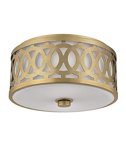 Hudson Valley 4314-AGB Genesee Two Light Flush Mount, Aged Brass Alternate Image.jpg