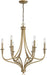 Minka-Lavery 1096-740 Covent Park Six Light Chandelier, Brushed Honey Gold Alternate Image.jpg