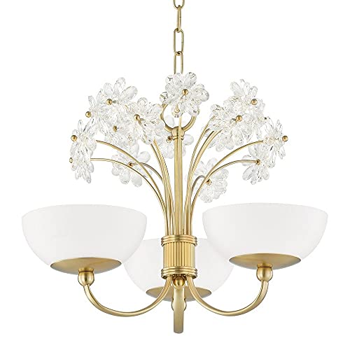 Hudson Valley 4419-AGB Beaumont Three Light Chandelier, Aged Brass Alternate Image.jpg