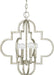 Capital Lighting 4541AS Ellis Four Light Pendant, Antique Silver Alternate Image.jpg
