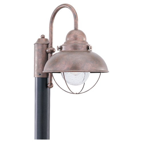 Generation Lighting 8269-44 Sebring One Light Outdoor Post Lantern, Weathered Copper Alternate Image.jpg