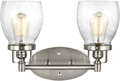 Generation Lighting 4414502-962 Belton Two Light Wall / Bath, Brushed Nickel Alternate Image.jpg