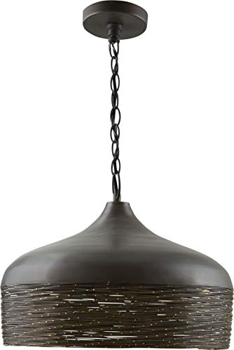 Capital Lighting 330512GI Sana One Light Pendant, Grey Iron Alternate Image.jpg