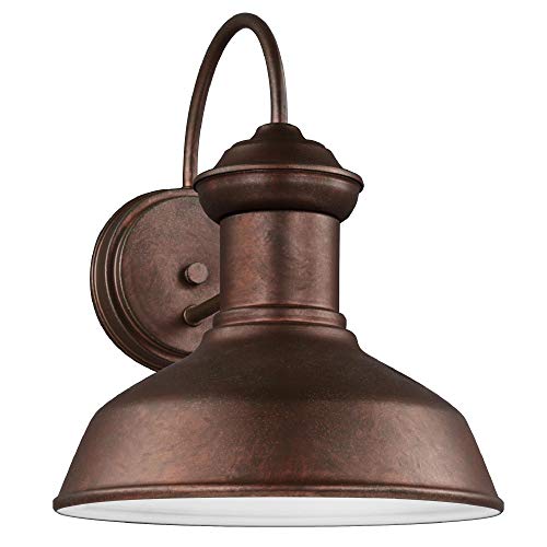 Generation Lighting 8547701-44 Fredricksburg One Light Outdoor Wall Lantern, Weathered Copper Alternate Image.jpg
