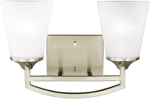 Generation Lighting 4424502EN3-962 Hanford Two Light Wall / Bath, Brushed Nickel Alternate Image.jpg