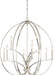 Minka-Lavery 4989-613 Tilbury Nine Light Chandelier, Polished Nickel Alternate Image.jpg