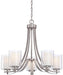 Minka-Lavery 4105-84 Parsons Studio Five Light Chandelier, Brushed Nickel Alternate Image.jpg