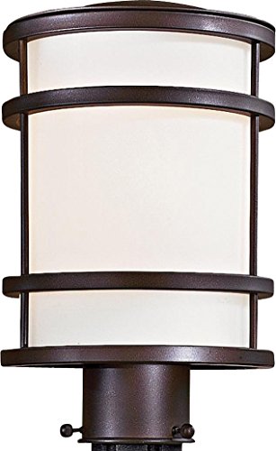 Minka-Lavery 9806-143 Bay View One Light Post Mount, Oil Rubbed Bronze Alternate Image 2.jpg