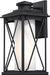 Minka-Lavery 72683-66 Lansdale One Light Outdoor Wall Mount, Coal Alternate Image.jpg