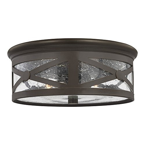 Generation Lighting 7821402-71 Outdoor Ceiling Two Light Outdoor Flush Mount, Antique Bronze Alternate Image.jpg