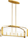 Kichler 52023FXG Pytel Seven Light Linear Chandelier, Fox Gold Alternate Image 3.jpg