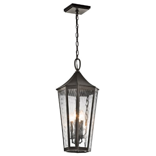 Kichler 49517OZ Rochdale Four Light Outdoor Pendant, Olde Bronze Alternate Image.jpg