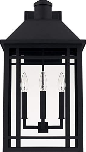 Capital Lighting 927131BK Braden Three Light Outdoor Wall Lantern, Black Alternate Image.jpg