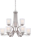 Minka-Lavery 4109-84 Parsons Studio Nine Light Chandelier, Brushed Nickel Alternate Image.jpg