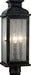 Visual Comfort Studio OL11107DWZ Pediment Three Light Post Lantern, Dark Weathered Zinc Alternate Image.jpg