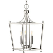 Progress P500213-009 Parkhurst Collection Brushed Nickel Three-Light Foyer Alternate Image.jpg