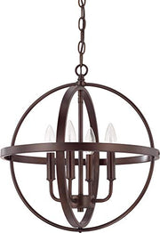 Capital Lighting 317541BZ Hartwell Four Light Pendant, Bronze Alternate Image.jpg