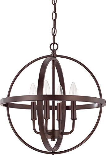 Capital Lighting 317541BZ Hartwell Four Light Pendant, Bronze Alternate Image.jpg