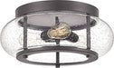 Quoizel TRG1616OZ Trilogy Three Light Flush Mount, Old Bronze Alternate Image 3.jpg