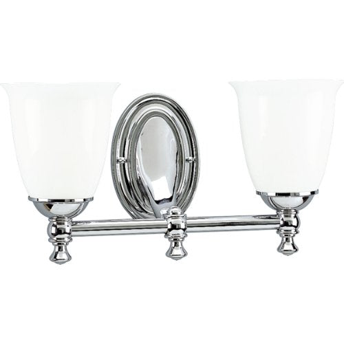 Progress P3028-15 Victorian Collection Two-Light Polished Chrome White Opal Glass Farmhouse Bath Vanity Light Alternate Image.jpg