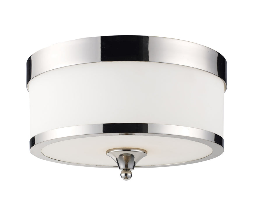 Z-Lite 307F-CH Cosmopolitan Three Light Flush Mount, Chrome Main Image.jpg