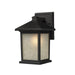 Z-Lite 507S-BK Holbrook One Light Outdoor Wall Sconce, Black Main Image.jpg