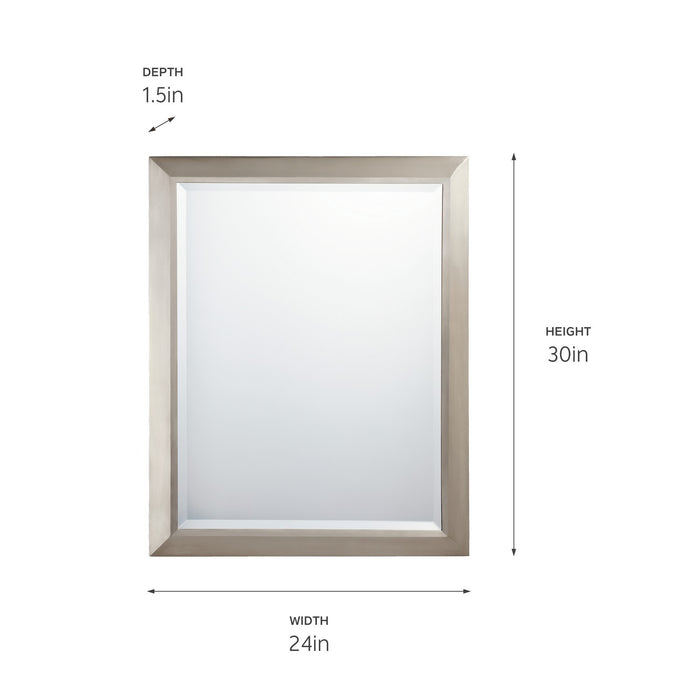 Kichler 41011NI Mirror, Brushed Nickel (5)
