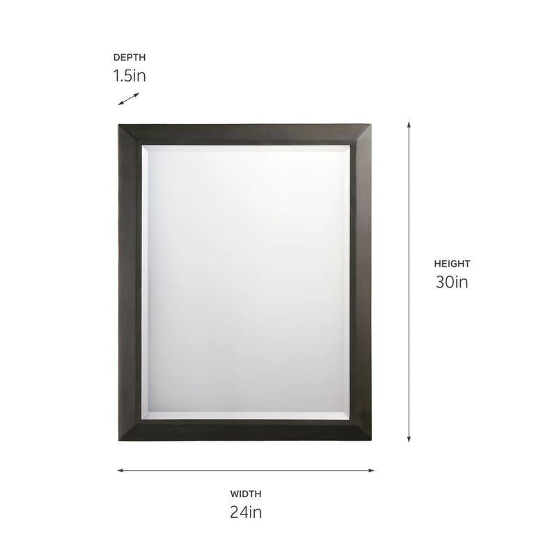 Kichler 41011OZ Mirror, Olde Bronze (2)