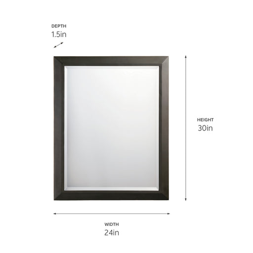 Kichler 41011OZ Mirror, Olde Bronze (2)