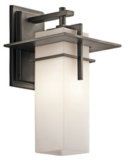 Kichler 49643OZ One Light Outdoor Wall Mount, Olde Bronze