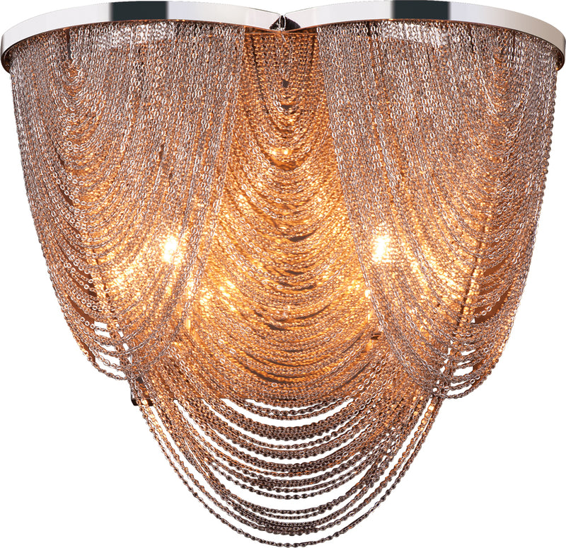 Maxim 21469NKPN Chantilly Two Light Wall Sconce, Polished Nickel Main Image.jpg