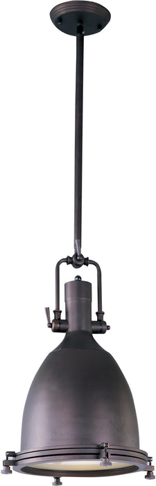 Maxim 25104FTBZ Hi-Bay One Light Pendant, Bronze Main Image.jpg