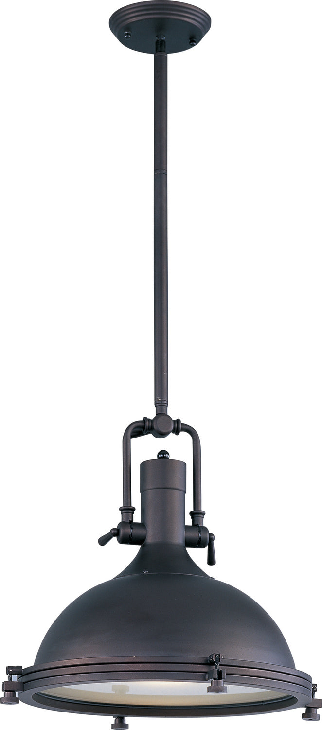 Maxim 25109FTBZ Hi-Bay One Light Pendant, Bronze Main Image.jpg
