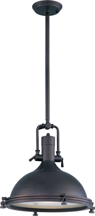 Maxim 25109FTBZ Hi-Bay One Light Pendant, Bronze Main Image.jpg