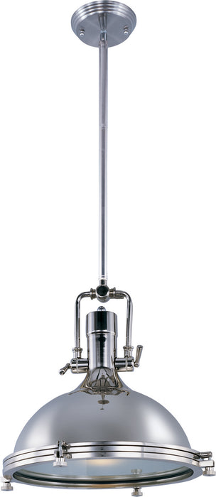 Maxim 25109FTPN Hi-Bay One Light Pendant, Polished Nickel Main Image.jpg