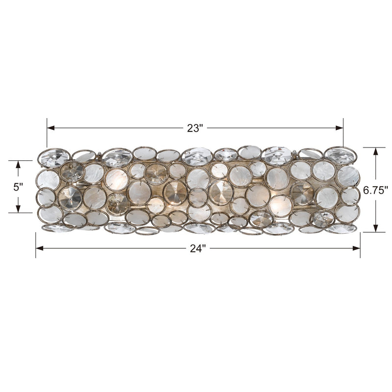 Crystorama 526-SA Palla Four Light Bathroom Vanity Antique Silver Alternate Image 2.jpg