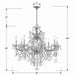 Crystorama 4409-CH-CL-SAQ Maria Theresa Nine Light Chandelier Polished Chrome Alternate Image.jpg