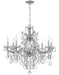 Crystorama 4409-CH-CL-SAQ Maria Theresa Nine Light Chandelier Polished Chrome Main Image.jpg